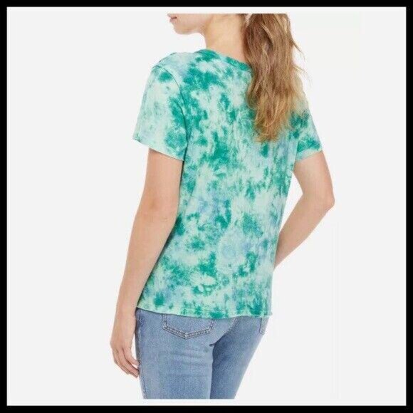 Free People We The Free Riptide Tee Blouse Top Tie & Dye Vintage S New 226891 - Picture 3 of 7